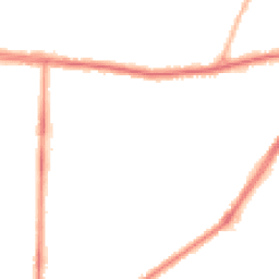 Night-time road noise heatmap for RM8 2NW