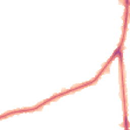 Night-time road noise heatmap for RM8 3BA