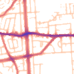 Daytime road noise heatmap for RM8 3DF