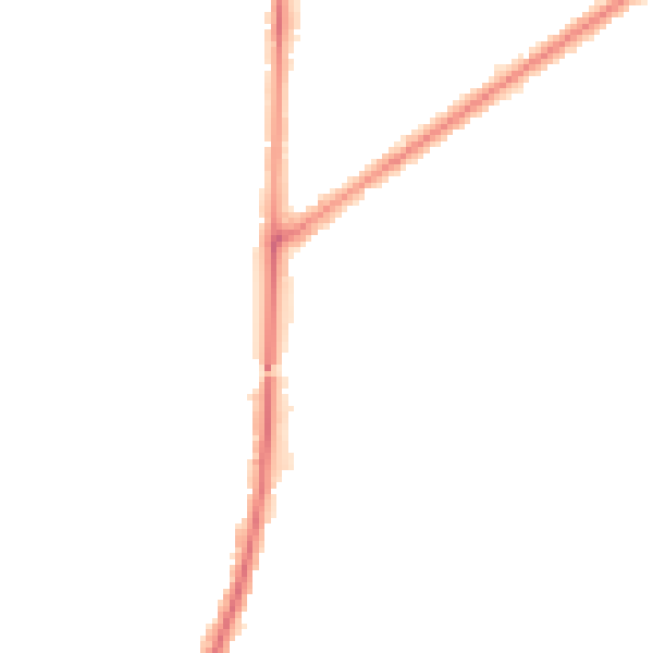 Night-time road noise heatmap for RM9 4QA