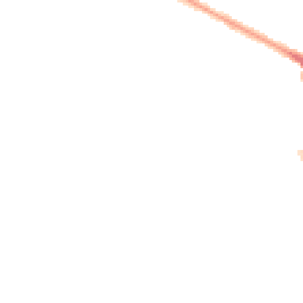 Night-time road noise heatmap for RM9 6JU