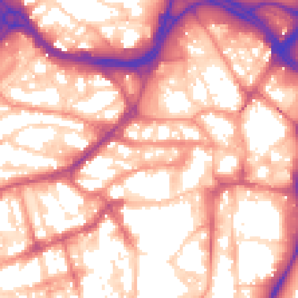 Daytime road noise heatmap for S1 1GN