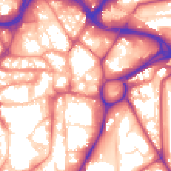 Daytime road noise heatmap for S1 2AR