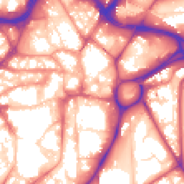 Daytime road noise heatmap for S1 2AT