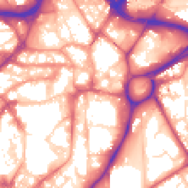 Daytime road noise heatmap for S1 2AY