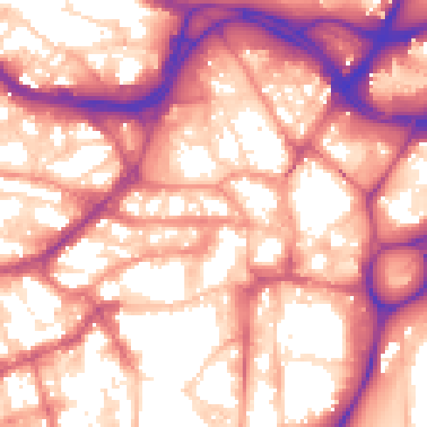 Daytime road noise heatmap for S1 2DS