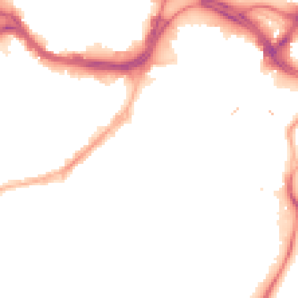 Night-time road noise heatmap for S1 2DX