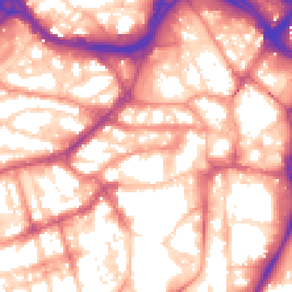 Daytime road noise heatmap for S1 2EF