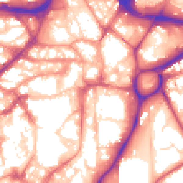 Daytime road noise heatmap for S1 2FH