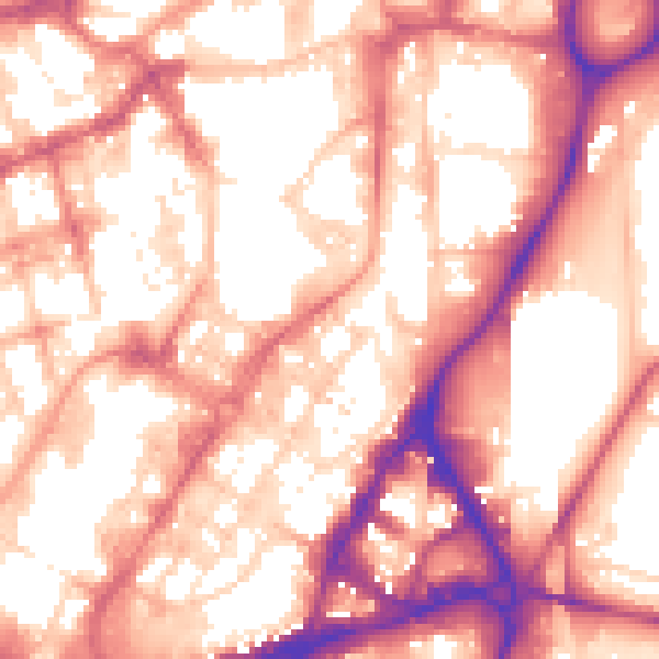 Daytime road noise heatmap for S1 2FT