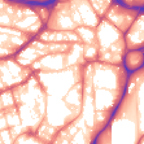 Daytime road noise heatmap for S1 2PF