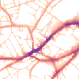 Daytime road noise heatmap for S10 1BB