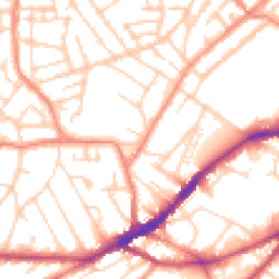 Daytime road noise heatmap for S10 1BL