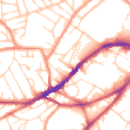 Daytime road noise heatmap for S10 1BX
