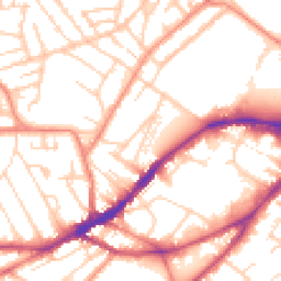 Daytime road noise heatmap for S10 1DB