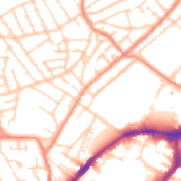 Daytime road noise heatmap for S10 1DG