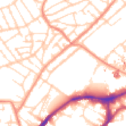 Daytime road noise heatmap for S10 1DH