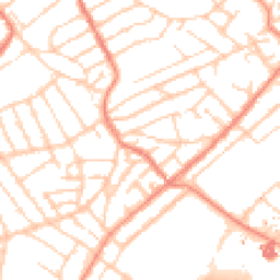 Daytime road noise heatmap for S10 1DY