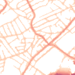 Daytime road noise heatmap for S10 1EG