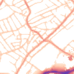 Daytime road noise heatmap for S10 1EJ