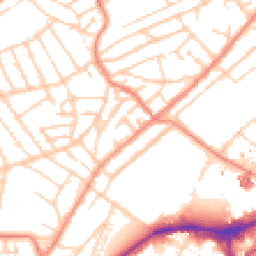 Daytime road noise heatmap for S10 1EN
