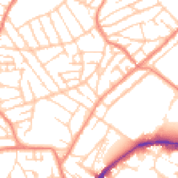 Daytime road noise heatmap for S10 1ET
