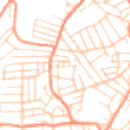 Daytime road noise heatmap for S10 1HB