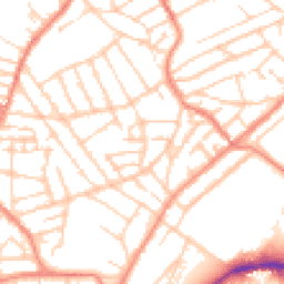 Daytime road noise heatmap for S10 1LU