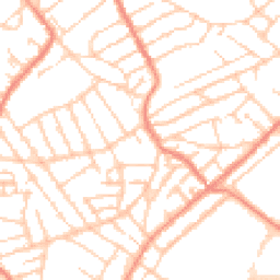 Daytime road noise heatmap for S10 1ND