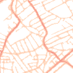 Daytime road noise heatmap for S10 1PE