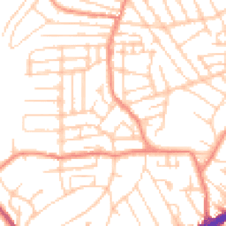 Daytime road noise heatmap for S10 1UR