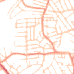 Daytime road noise heatmap for S10 1UT