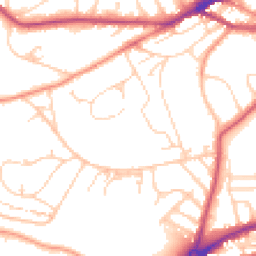Daytime road noise heatmap for S10 3AD