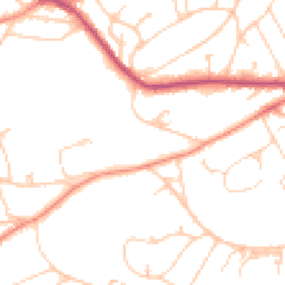 Daytime road noise heatmap for S10 3AU