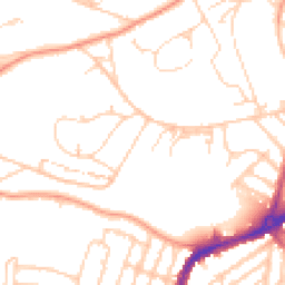 Daytime road noise heatmap for S10 3FA