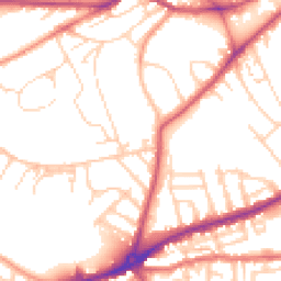 Daytime road noise heatmap for S10 3FW
