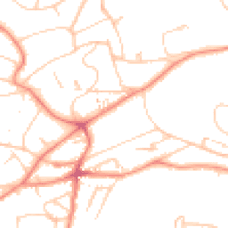 Daytime road noise heatmap for S10 3GA