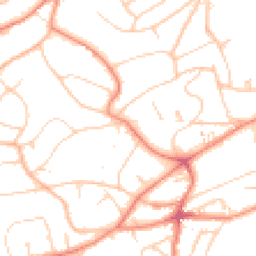 Daytime road noise heatmap for S10 3HS