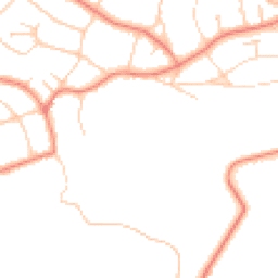 Daytime road noise heatmap for S10 3TT