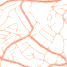 Daytime road noise heatmap for S10 4BN