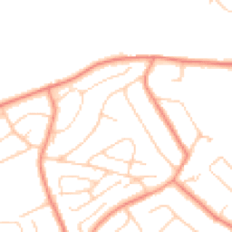 Daytime road noise heatmap for S10 4DE