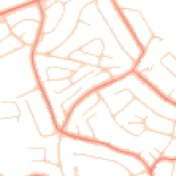 Daytime road noise heatmap for S10 4FN