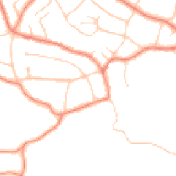 Daytime road noise heatmap for S10 4GE