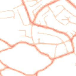 Daytime road noise heatmap for S10 4GH