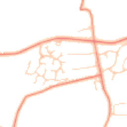 Daytime road noise heatmap for S10 4NS