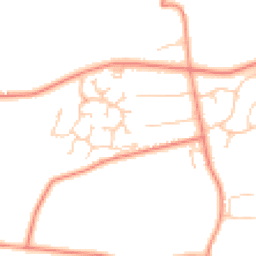 Daytime road noise heatmap for S10 4NT