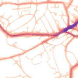 Daytime road noise heatmap for S10 5DU