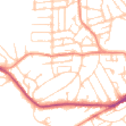 Daytime road noise heatmap for S10 5FE