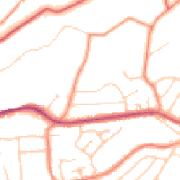 Daytime road noise heatmap for S10 5PE