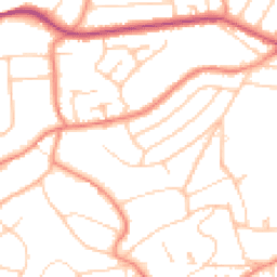 Daytime road noise heatmap for S10 5RW